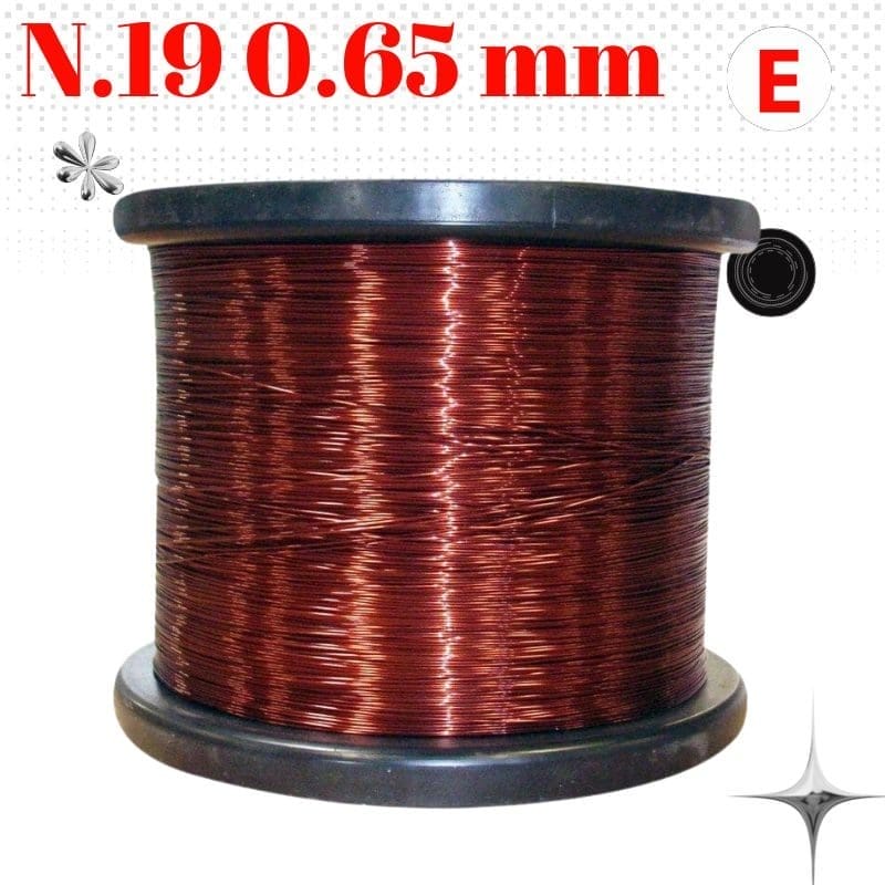 Alambre esmaltado (180) N.19 0.65mm esta en kg