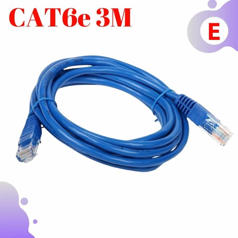 Cable de red 3m CAT6e