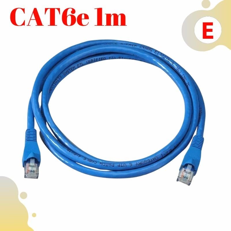Cable de red 1m CAT6e