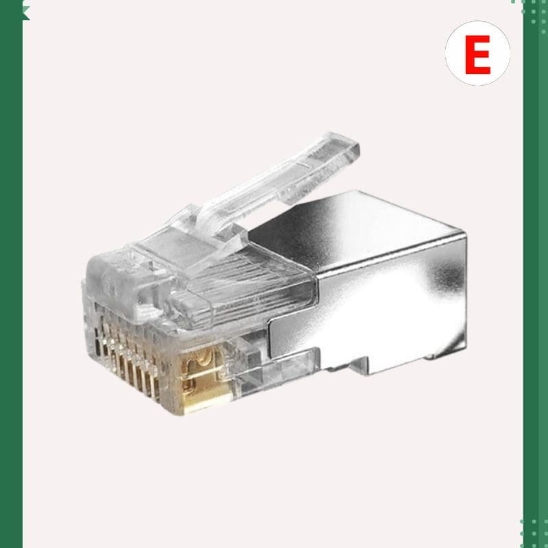 Conector RJ45 CAT6 metalico Marca Dixon USA