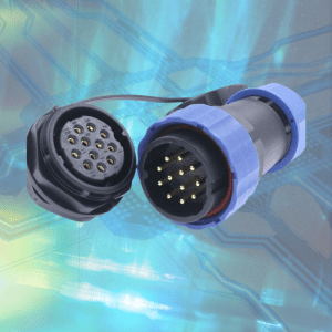 IP68 Conector impermeable SD20 20 mm 10 Pines Enchufe de aviación conector de alto voltaje.