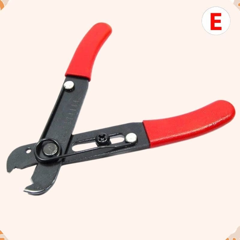 Alicate pela cable y corte. Regulable para todo tamaño de cable.