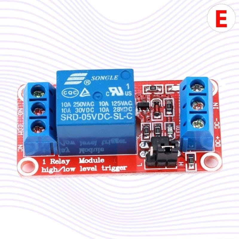 Módulo relé relay de 5V para Arduino AC 250V/10A DC 30V/10A Módulo relé relay de 5V para Arduino AC 250V/10A DC 30V/10A