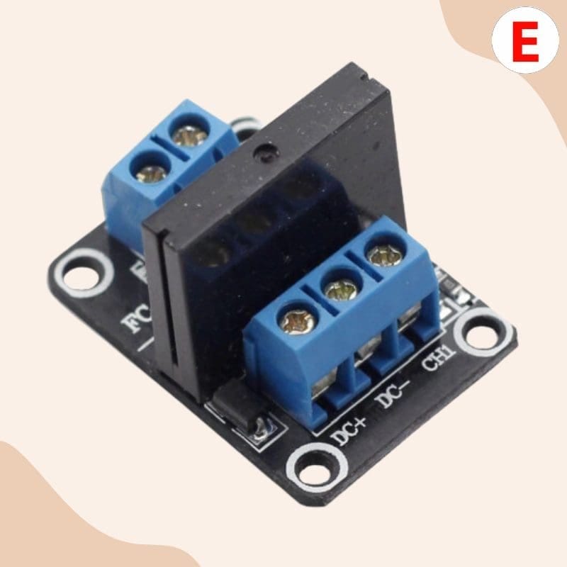 Modulo relay 5v de estado solido de un canal